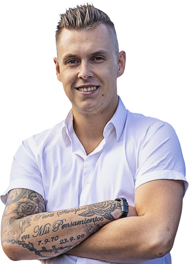 Ryler, eigenaar van Van de Warenburg Spuitwerken